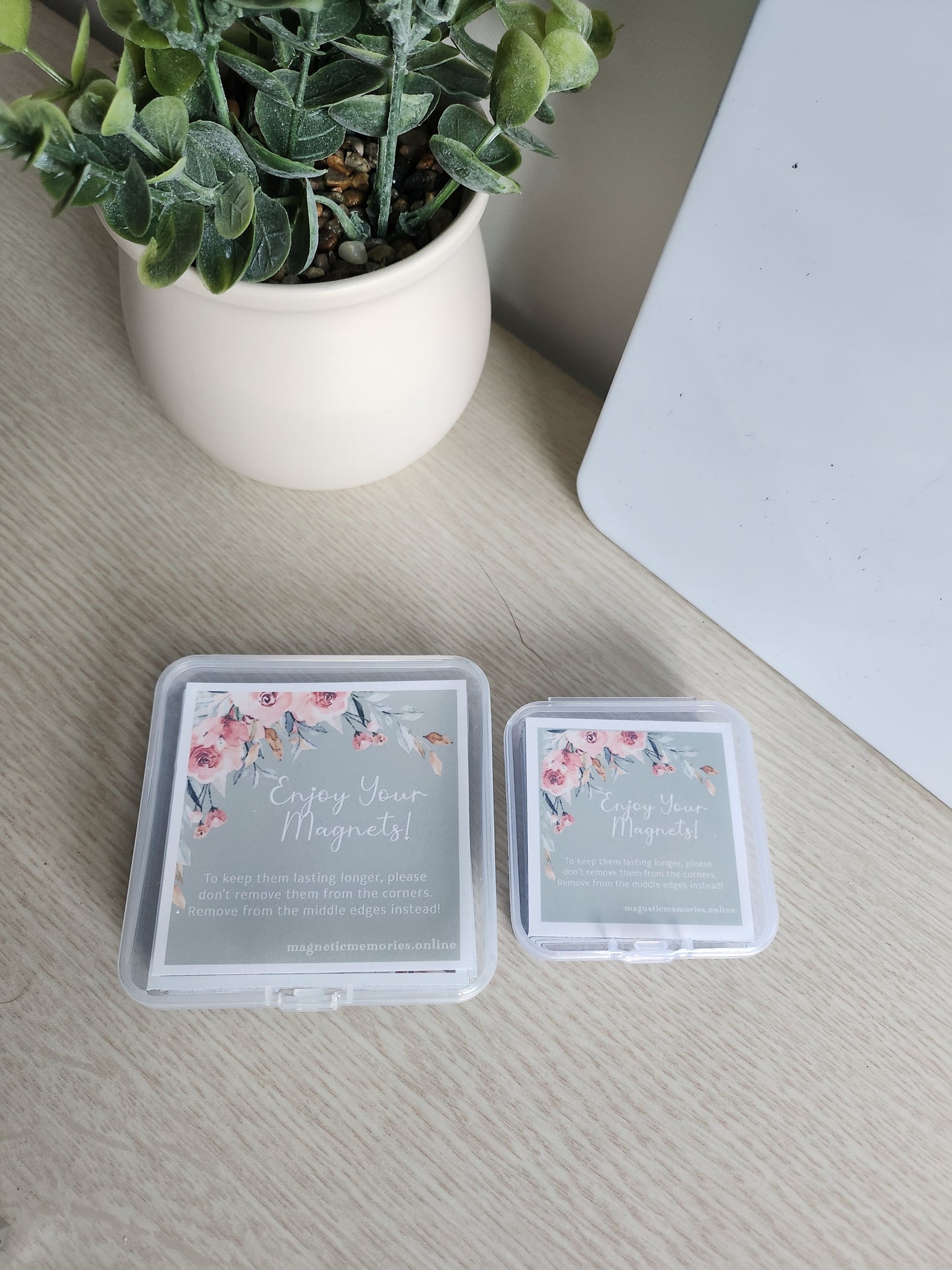 Square Snap Magnets - Pack of 12