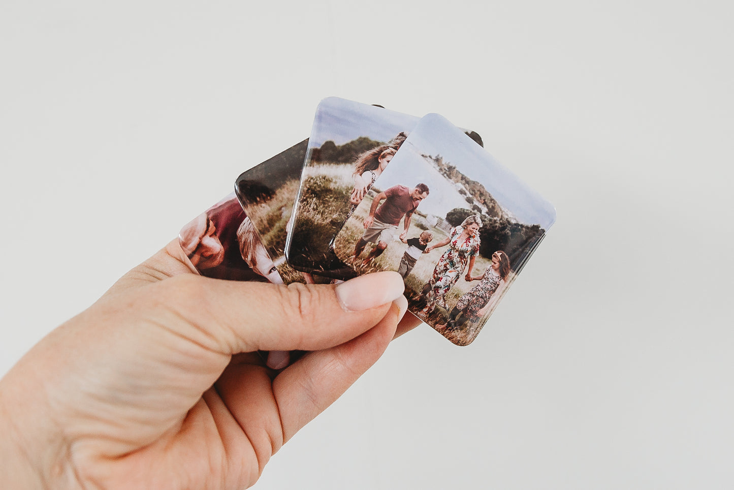 Button Square Magnets - SMALL