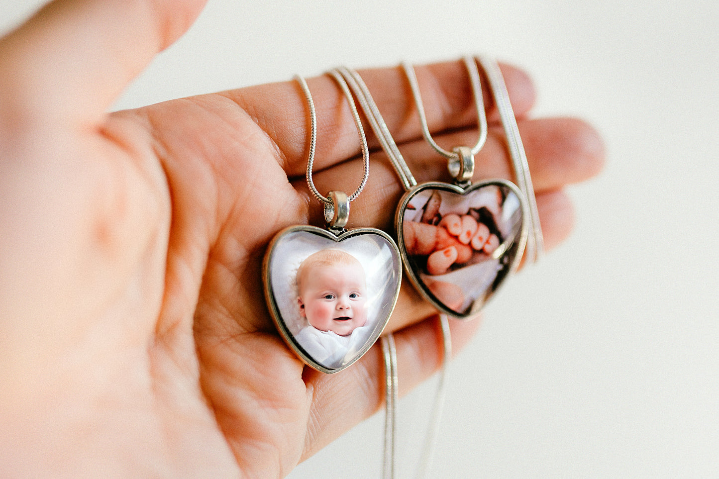 Personal Heart Glass Pendant