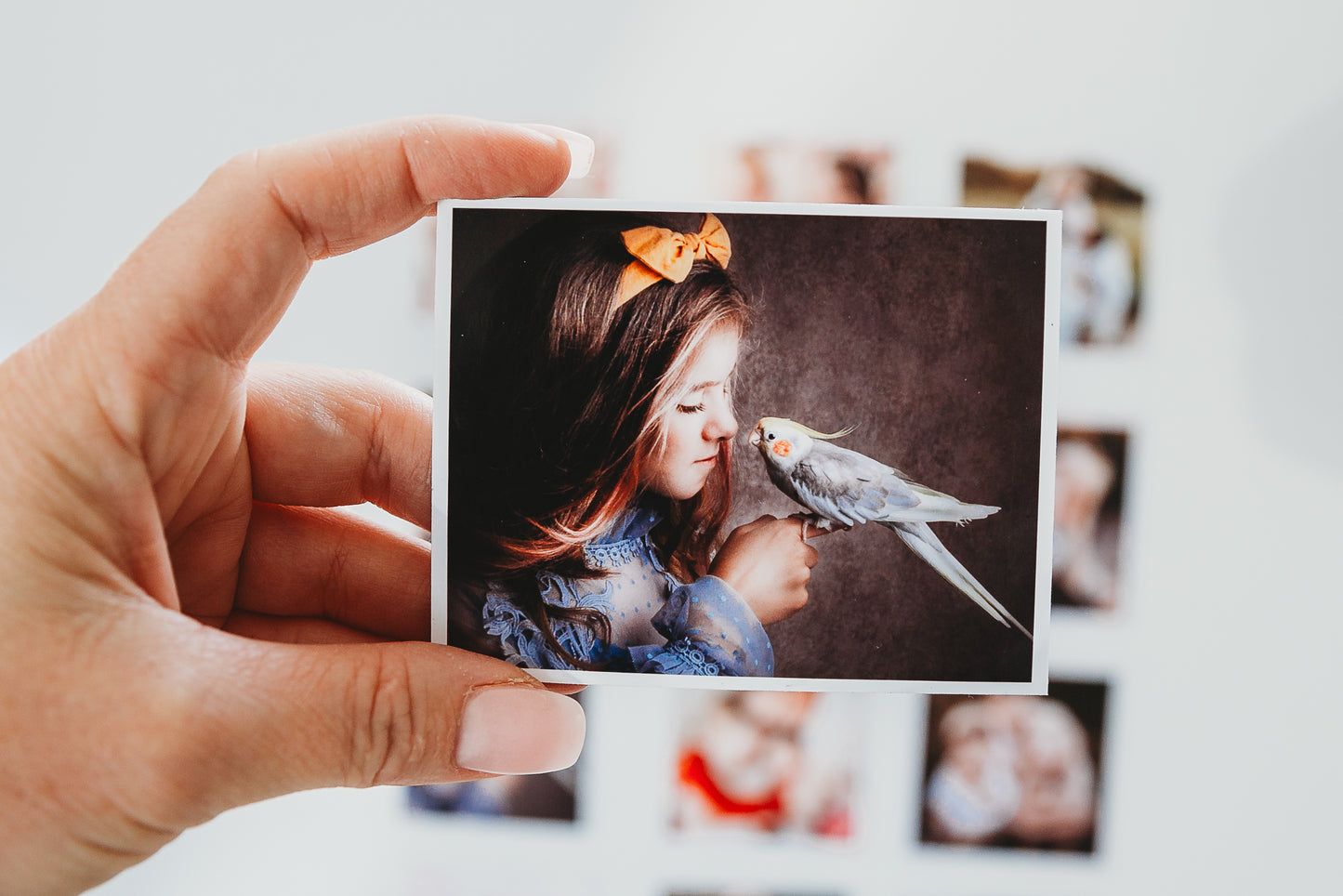 Fridge Photo Rectangle Snap Magnets