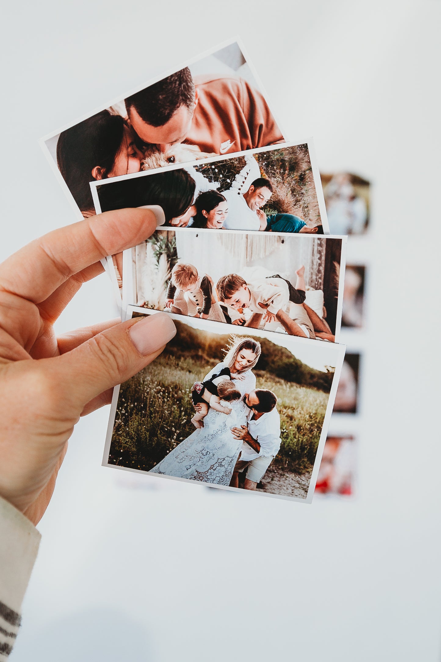 Fridge Photo Rectangle Snap Magnets