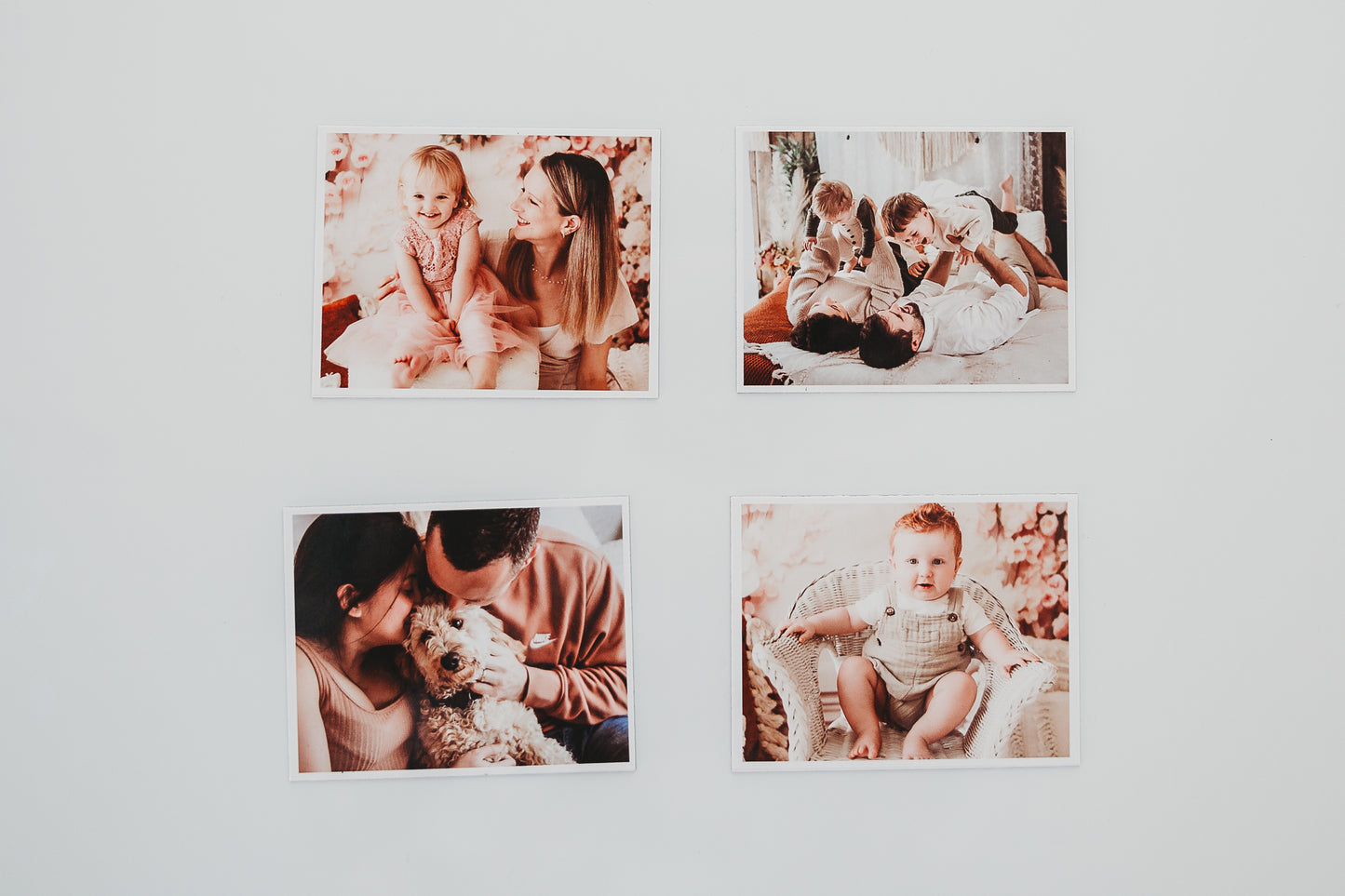 Fridge Photo Rectangle Snap Magnets