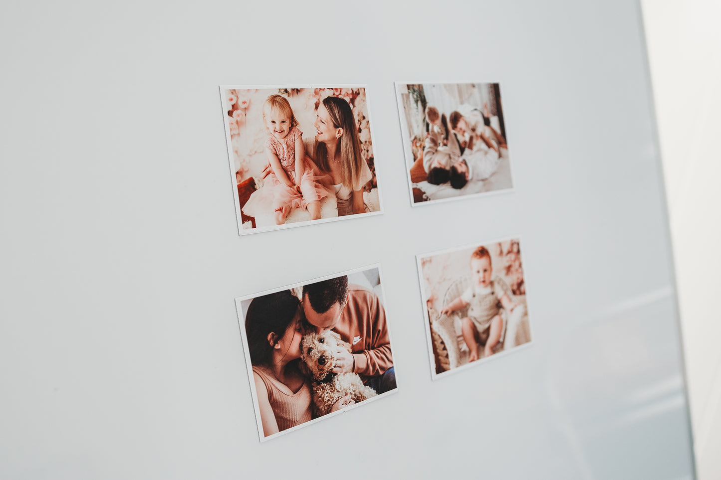 Fridge Photo Rectangle Snap Magnets